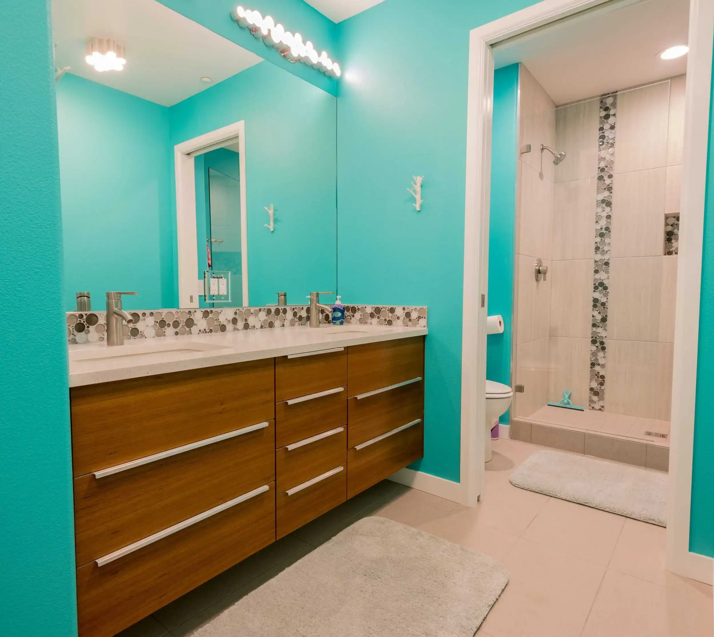 Kids bathroom makeover