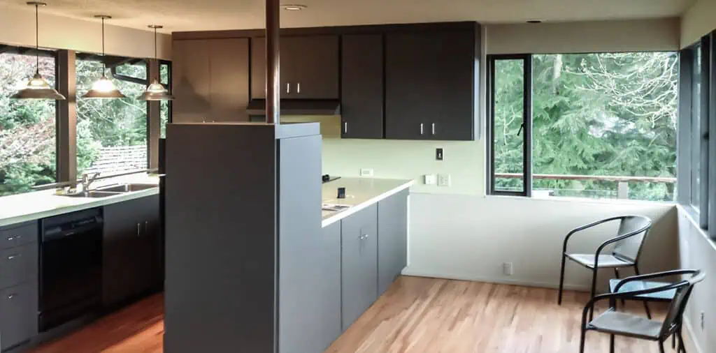 Vashon kitchen before remodel