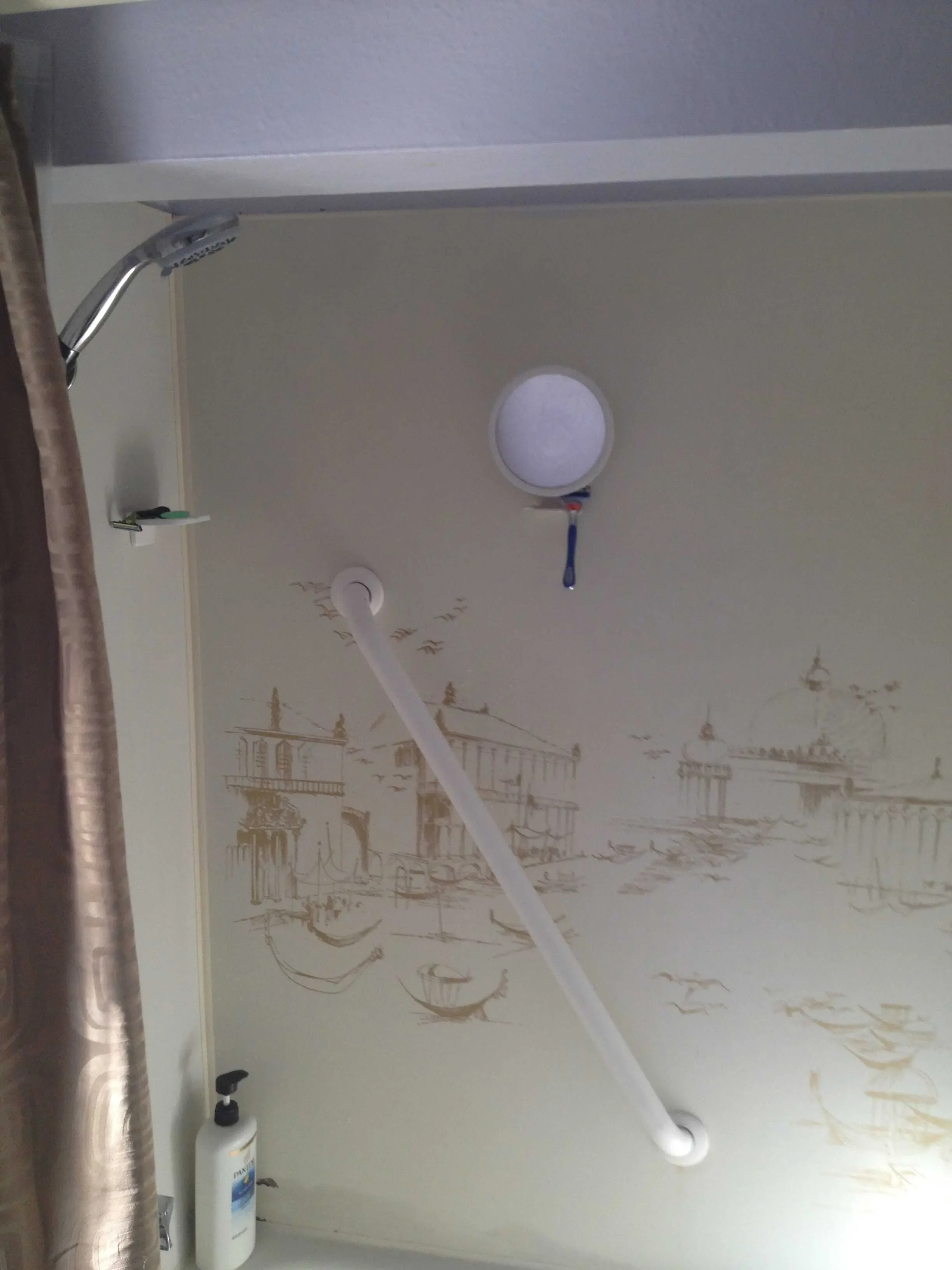 Wow! That gold print is right out of the 60s. (before)