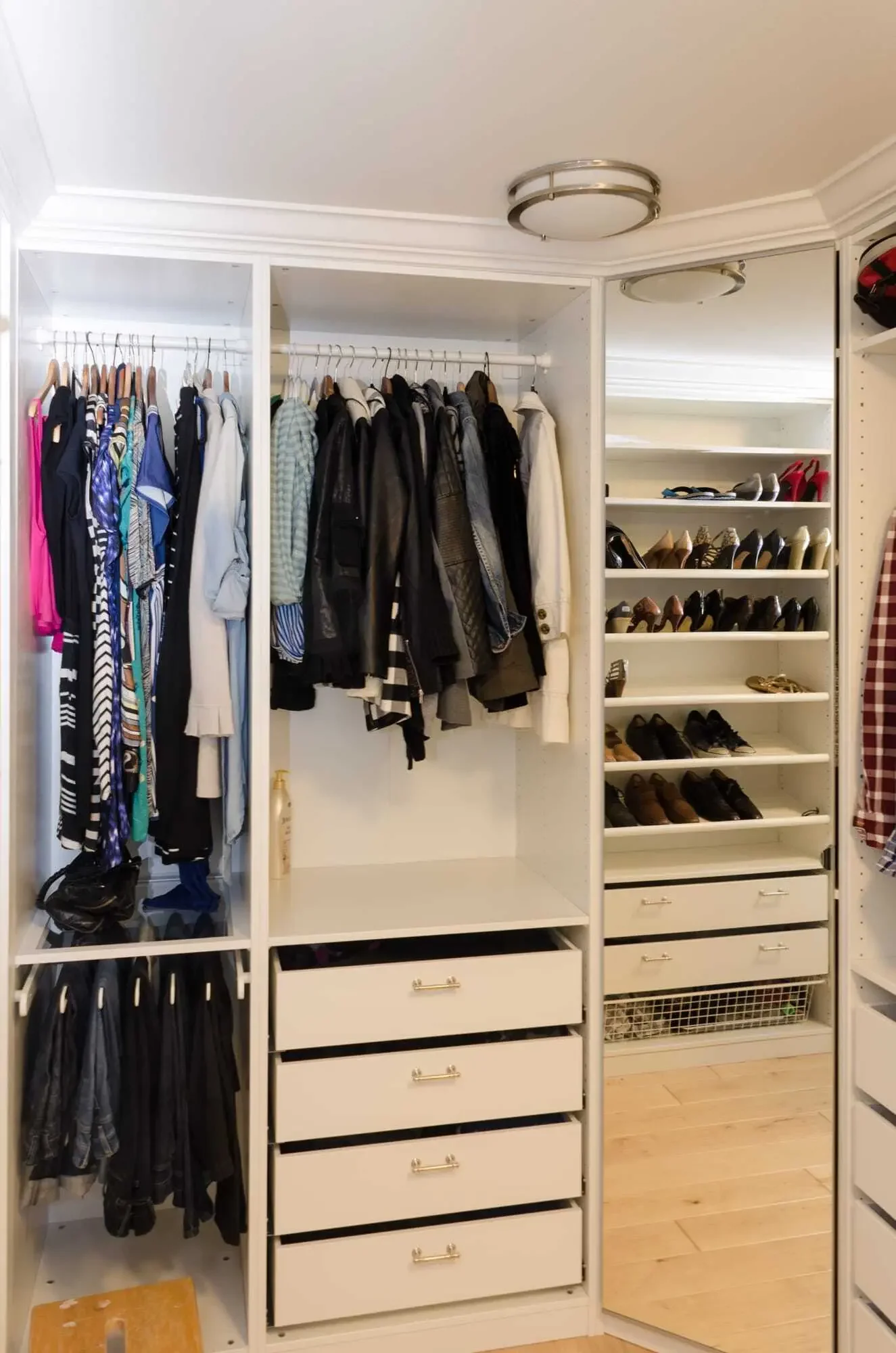 IKEA PAX closet system installation