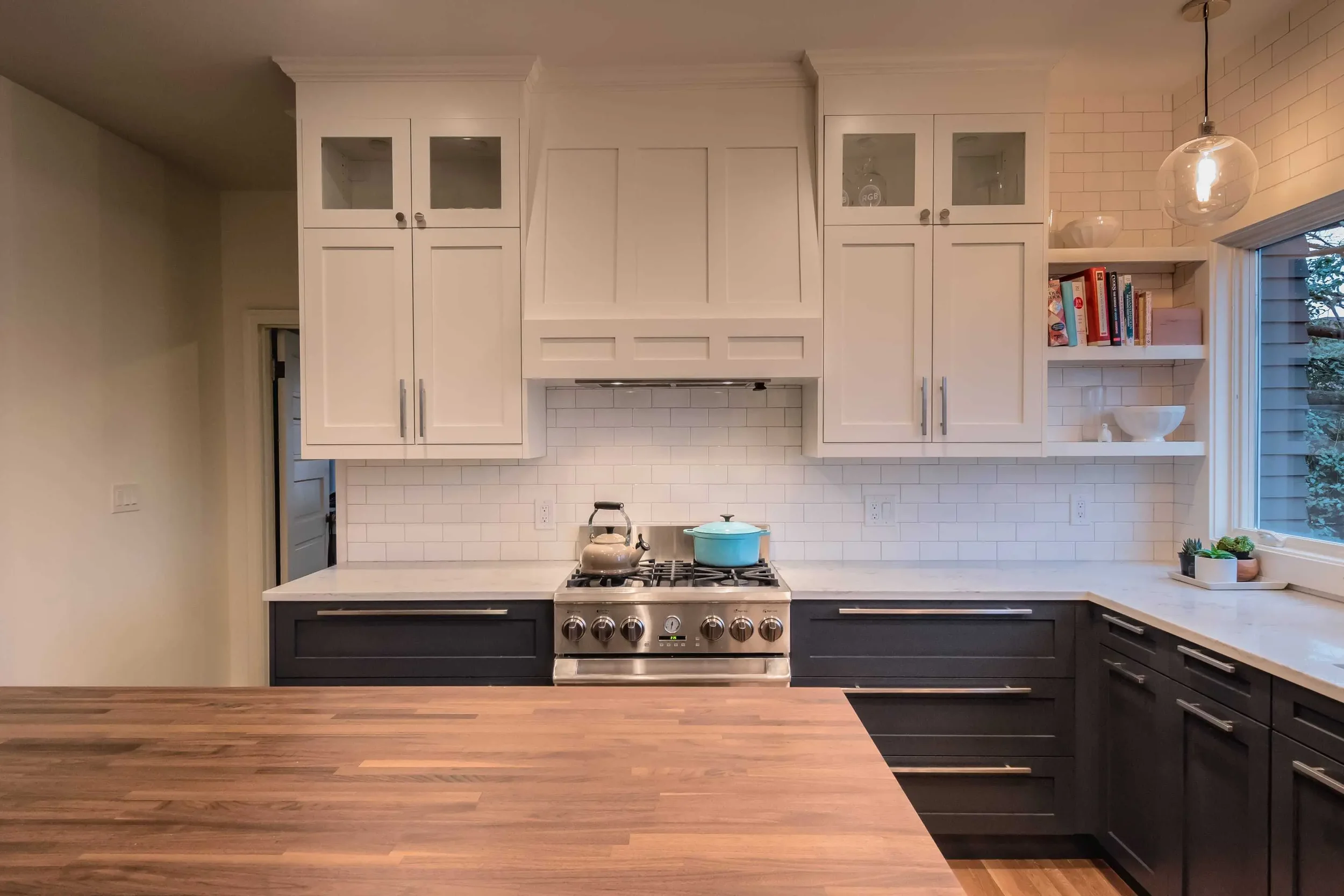 custom, built-in hood