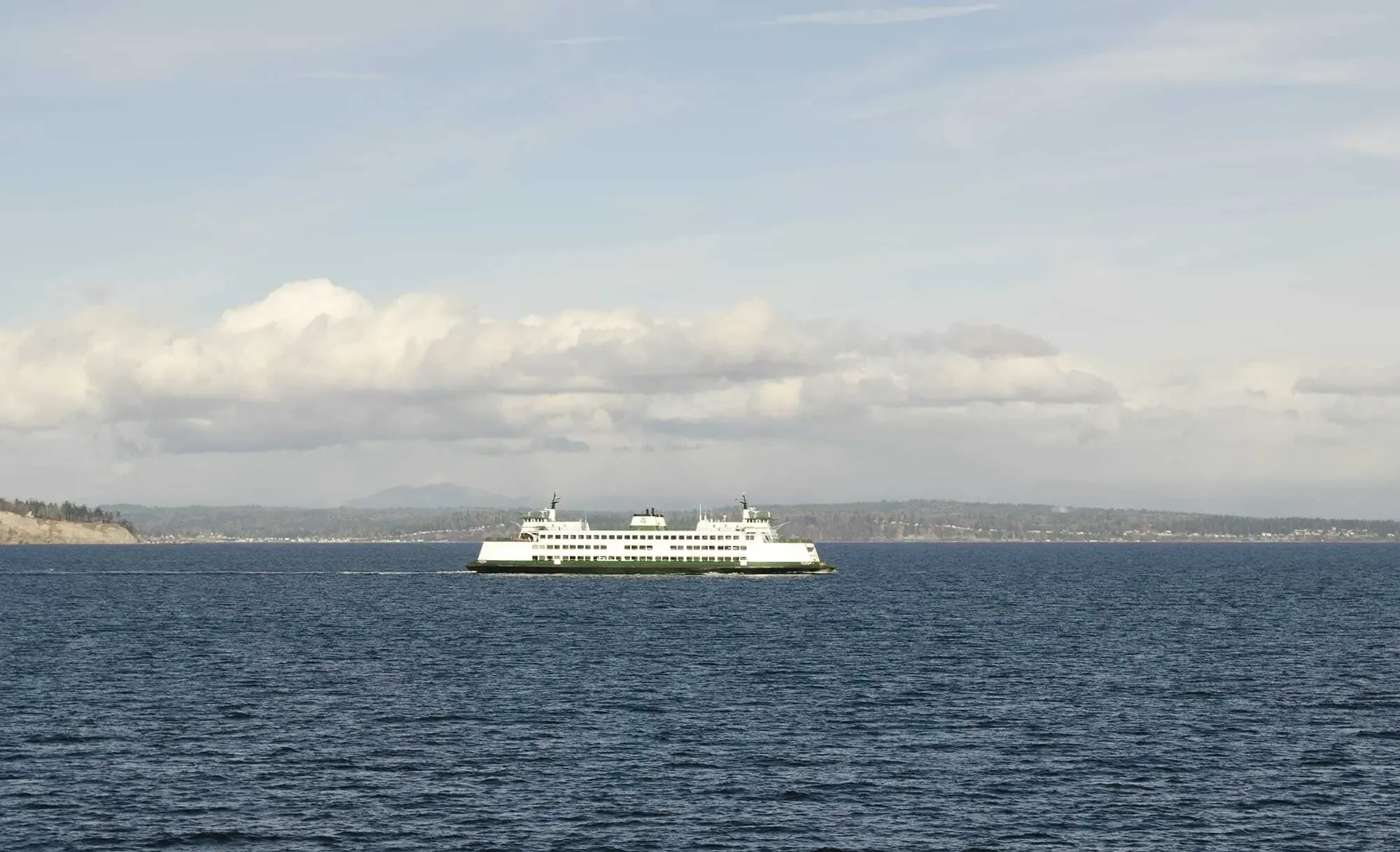 Ferry to Whidbey Island, WA