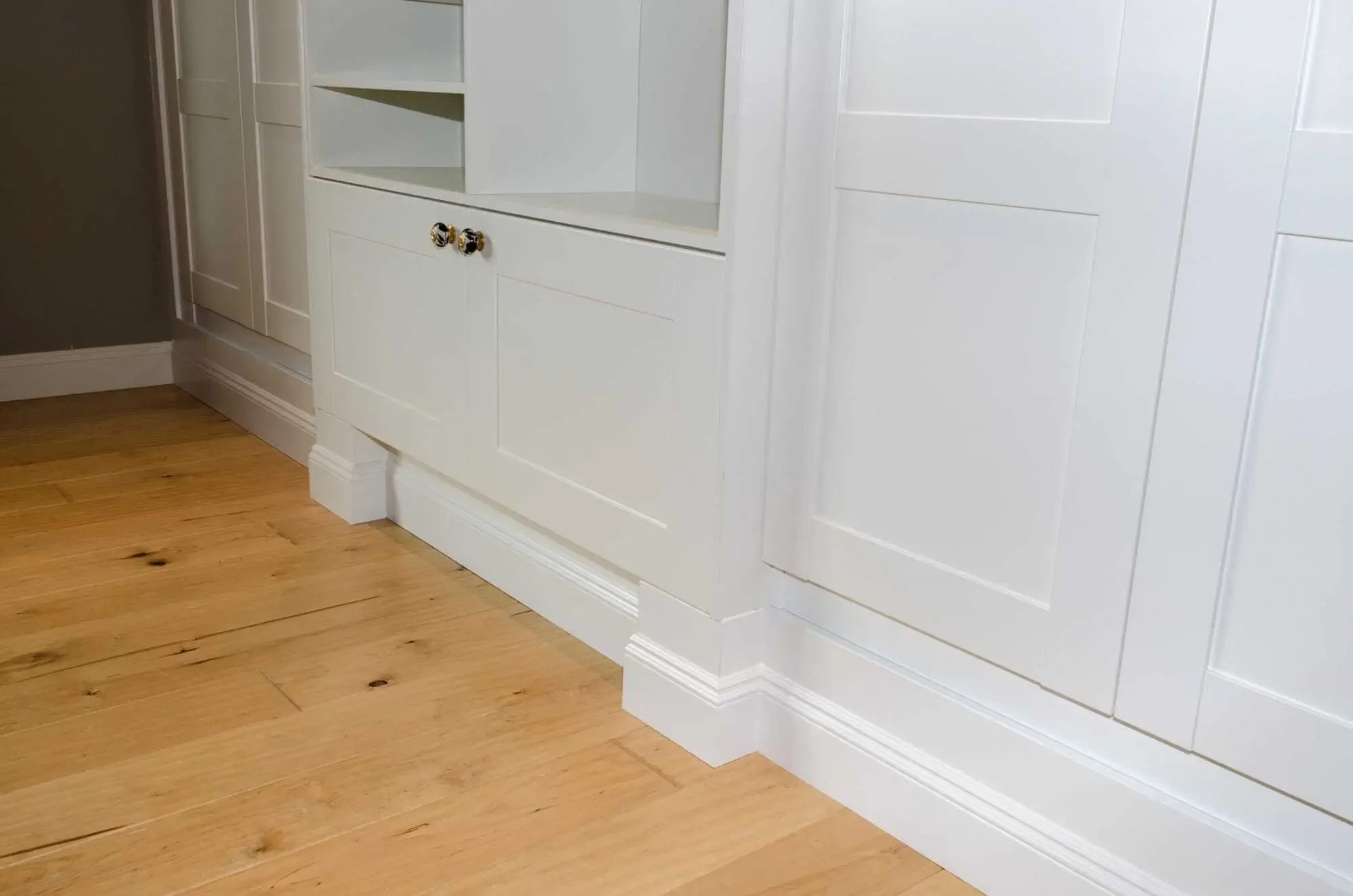 Dimensional design with IKEA cabinets