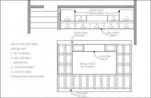 IKEA Custom Built-ins For Media Center